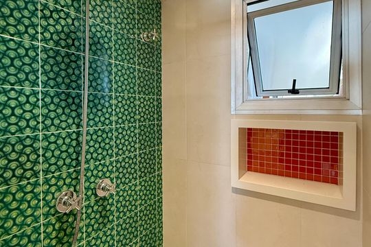 Banheiro Social  de apartamento à venda com 3 quartos, 215m² em Brooklin, São Paulo