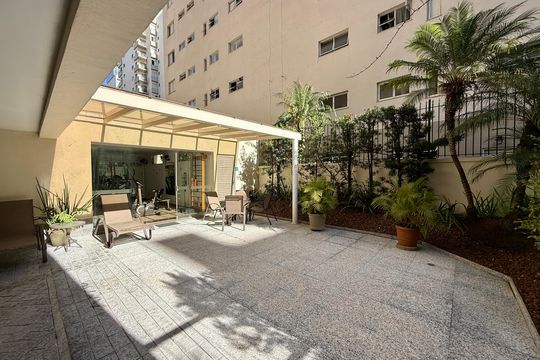 Área comum de apartamento à venda com 3 quartos, 215m² em Brooklin, São Paulo