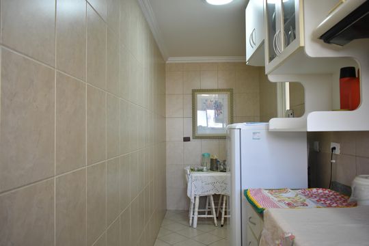 Cozinha de apartamento para alugar com 2 quartos, 65m² em Vila Clementino, São Paulo