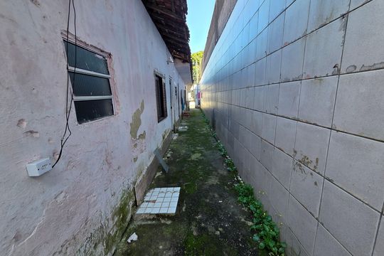 Quintal de casa de condomínio para alugar com 1 quarto, 40m² em Anhanguera, Praia Grande
