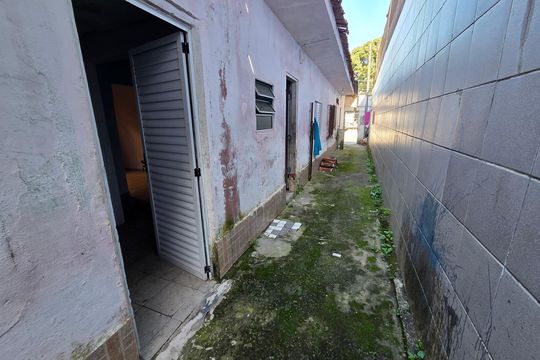Quintal de casa de condomínio para alugar com 1 quarto, 40m² em Anhanguera, Praia Grande