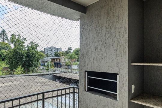 Varanda da Sala de apartamento para alugar com 3 quartos, 87m² em Vila Rosa, Novo Hamburgo