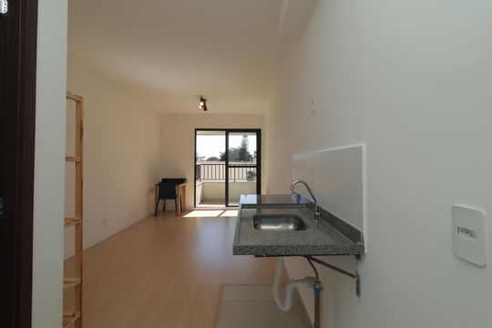 Cozinha de kitnet/studio à venda com 1 quarto, 26m² em Ipiranga, São Paulo