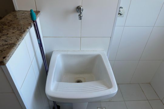 Área de Serviço de apartamento para alugar com 1 quarto, 70m² em Jardim America, São José dos Campos