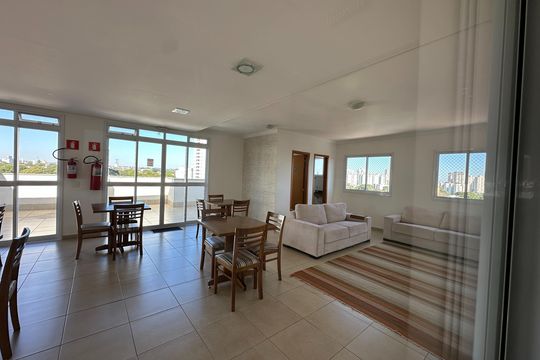 Área comum - Salão de festas de apartamento para alugar com 1 quarto, 70m² em Jardim America, São José dos Campos