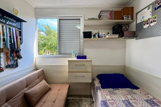 Quarto 2 de apartamento à venda com 2 quartos, 52m² em Jardim Sao Luiz, São Paulo