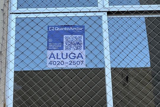 Placa QuintoAndar  de apartamento para alugar com 2 quartos, 47m² em Castelo, Belo Horizonte