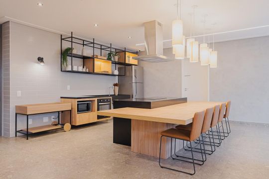 Salão de Festas de kitnet/studio para alugar com 1 quarto, 29m² em Pinheiros, São Paulo