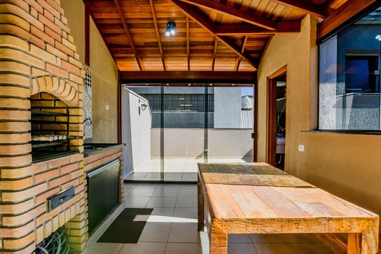 Área gourmet de apartamento à venda com 2 quartos, 82m² em Campestre, Santo André