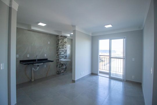 Cozinha  de apartamento para alugar com 2 quartos, 46m² em Jardim Ibiti do Paco, Sorocaba