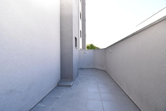 Varanda de apartamento para alugar com 2 quartos, 60m² em Cajuru, Curitiba