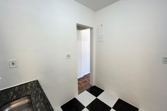 Cozinha de apartamento à venda com 3 quartos, 62m² em Engenho de Dentro, Rio de Janeiro