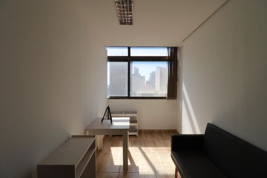 Sala de apartamento para alugar com 1 quarto, 40m² em Centro, Ribeirão Preto
