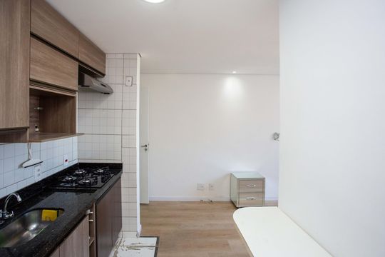 Cozinha de apartamento para alugar com 2 quartos, 38m² em Americanópolis, São Paulo