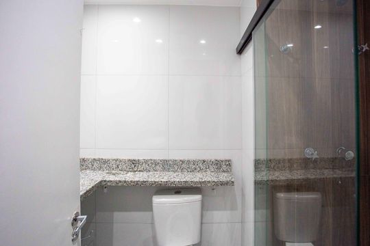 Banheiro de apartamento para alugar com 2 quartos, 38m² em Americanópolis, São Paulo