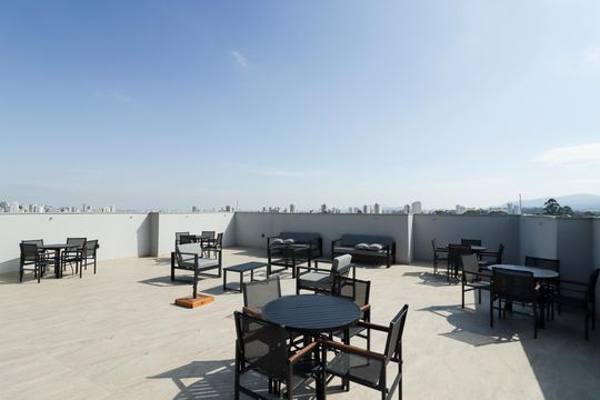 Terraço de kitnet/studio para alugar com 0 quarto, 26m² em Santana, São Paulo