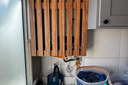 Cozinha e Área de Serviço de apartamento para alugar com 2 quartos, 43m² em Jardim Jamaica, Santo André