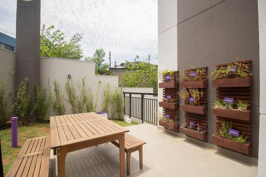 Área comum  de apartamento para alugar com 2 quartos, 42m² em Vila Marina, São Paulo