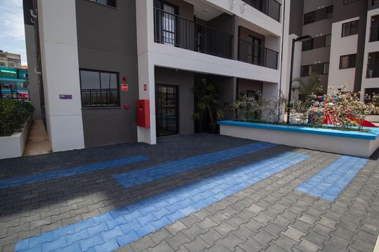 Área comum - Espaço Funcional de apartamento para alugar com 2 quartos, 42m² em Vila Marina, São Paulo