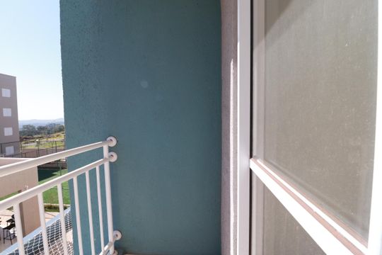 Varanda  de apartamento para alugar com 2 quartos, 47m² em Maubisa, Ribeirão Preto