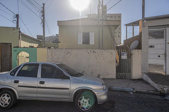Fachada de casa para alugar com 2 quartos, 60m² em Jardim Patente Novo, São Paulo