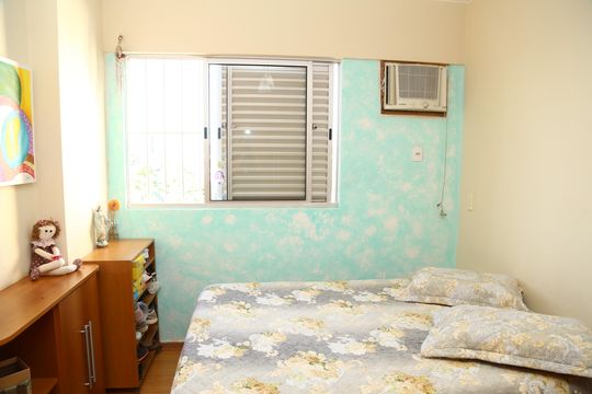 Detalhe da suíte de apartamento à venda com 2 quartos, 70m² em Alto da Glória, Goiânia