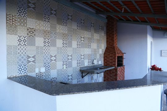 Área comum - Churrasqueira de apartamento à venda com 2 quartos, 70m² em Alto da Glória, Goiânia