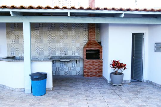 Área comum - Churrasqueira de apartamento à venda com 2 quartos, 70m² em Alto da Glória, Goiânia