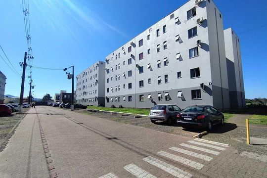 Área externa de apartamento para alugar com 2 quartos, 46m² em Canudos, Novo Hamburgo