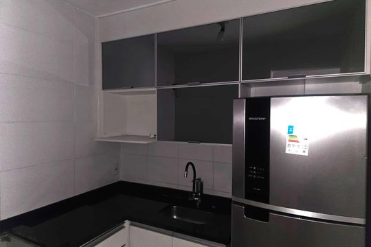 Cozinha  de apartamento para alugar com 2 quartos, 60m² em Picanço, Guarulhos