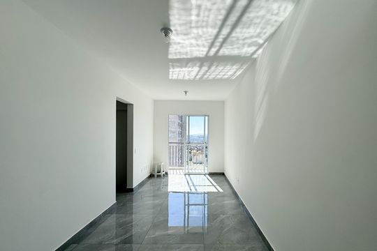 Sala de apartamento para alugar com 2 quartos, 51m² em Jardim Campestre, São Bernardo do Campo