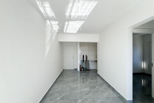 Sala de apartamento para alugar com 2 quartos, 51m² em Jardim Campestre, São Bernardo do Campo