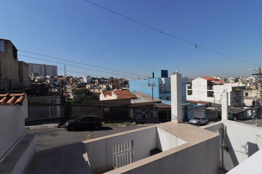 Vista do Quintal de apartamento à venda com 2 quartos, 68m² em Vila Curuçá, Santo André