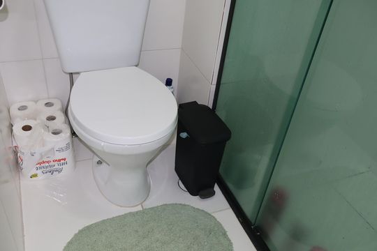 Banheiro de apartamento à venda com 2 quartos, 44m² em Vila Alpina, São Paulo