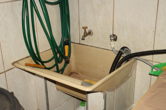 Área de serviço de casa à venda com 3 quartos, 160m² em Jardim Grimaldi, São Paulo