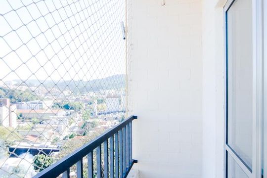 Varanda da Sala de apartamento para alugar com 2 quartos, 64m² em Vila Imaculada, Guarulhos