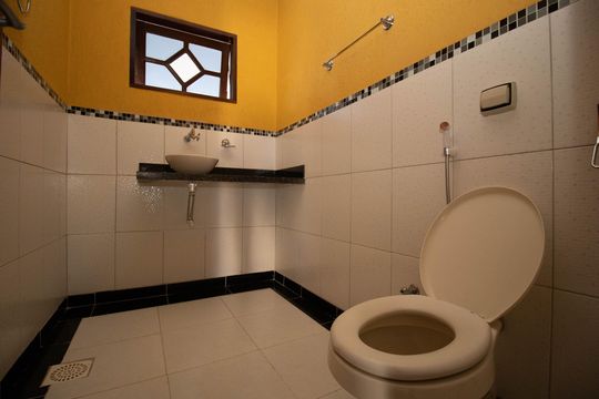 Lavabo de casa de condomínio para alugar com 5 quartos, 460m² em Condomínio Solar de Brasília, Brasília