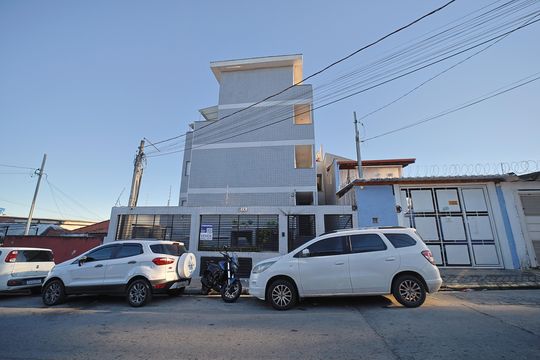 Fachada de apartamento à venda com 2 quartos, 40m² em Vila Uniao (zona Leste), São Paulo