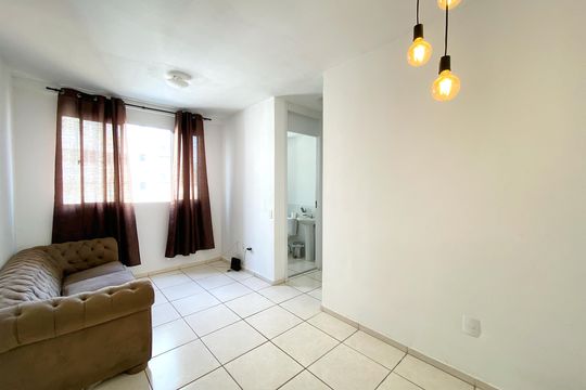 Sala de apartamento à venda com 2 quartos, 50m² em Buritis, Belo Horizonte