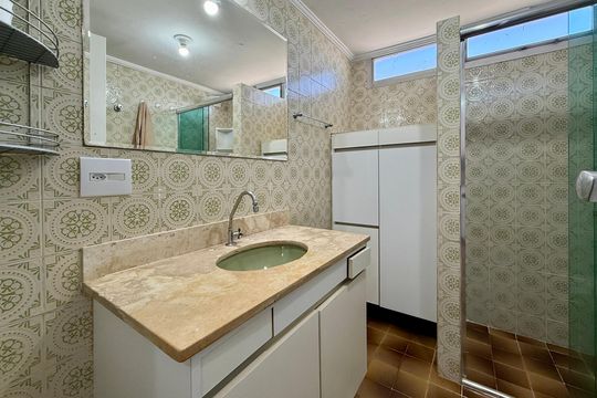 Banheiro de apartamento à venda com 3 quartos, 114m² em 04743020, São Paulo
