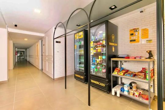 Área comum - Mercado de apartamento para alugar com 3 quartos, 49m² em Planalto Paulista, São Paulo