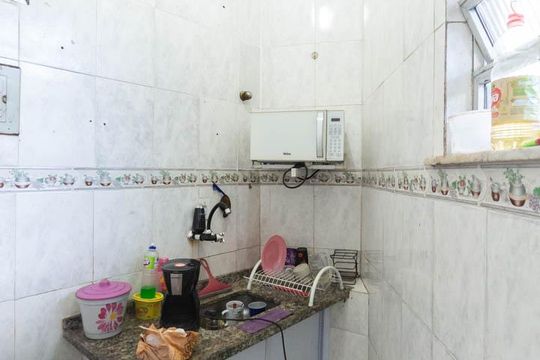 Cozinha de apartamento à venda com 1 quarto, 40m² em Tijuca, Rio de Janeiro