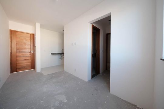 Sala/Cozinha de apartamento à venda com 2 quartos, 36m² em Vila Santana, São Paulo
