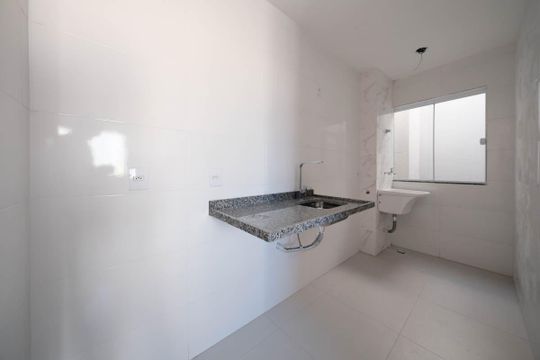 Sala/Cozinha de apartamento à venda com 2 quartos, 36m² em Vila Santana, São Paulo