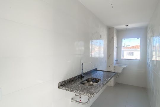 Cozinha de apartamento à venda com 2 quartos, 46m² em Vila Santana, São Paulo