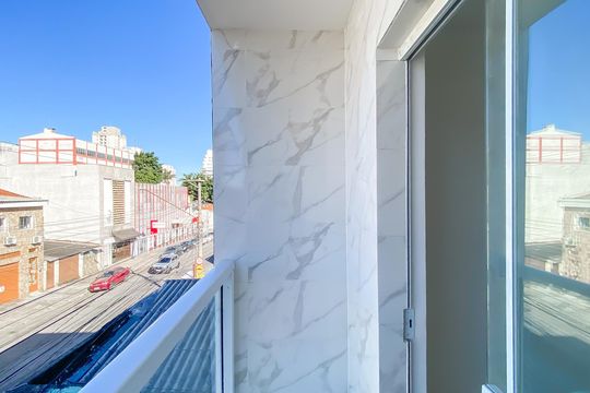 Varanda de apartamento à venda com 2 quartos, 46m² em Vila Santana, São Paulo