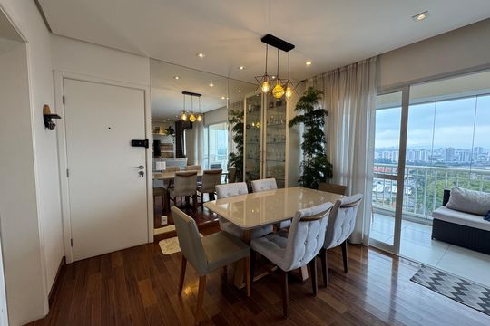 Sala de apartamento à venda com 3 quartos, 113m² em Vila Campesina, Osasco