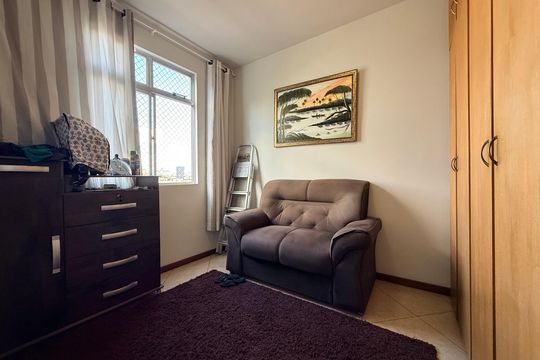Quarto 2 de apartamento à venda com 3 quartos, 85m² em Castelo, Belo Horizonte