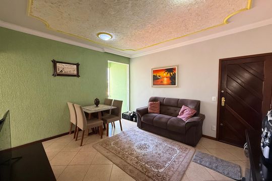 Sala de apartamento à venda com 3 quartos, 85m² em Castelo, Belo Horizonte