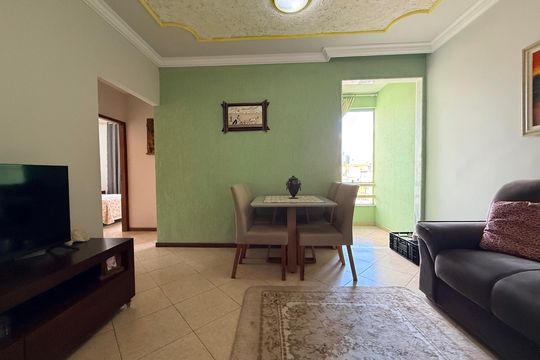 Sala de apartamento à venda com 3 quartos, 85m² em Castelo, Belo Horizonte